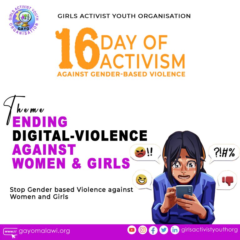 GAYO Joins the World in 16 Days of Activism 2025 Ending Digital Violence Against All Women and Girls